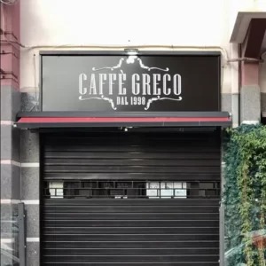 insegna caffe greco bari